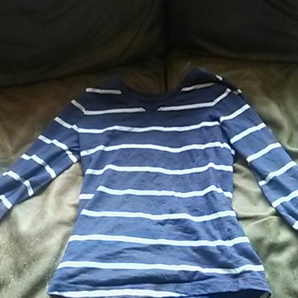 Striped long sleeve shirt
